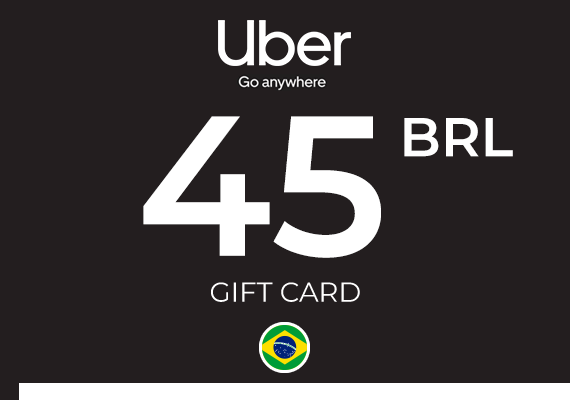Uber Gift Card 45 BRL