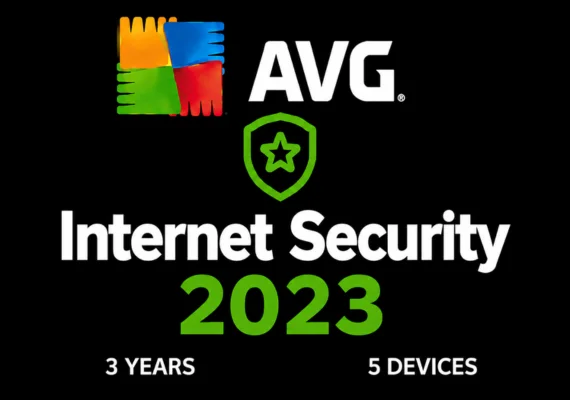 AVG Internet Security 2023 Key (3 Years / 5 Devices) - GLOBAL
