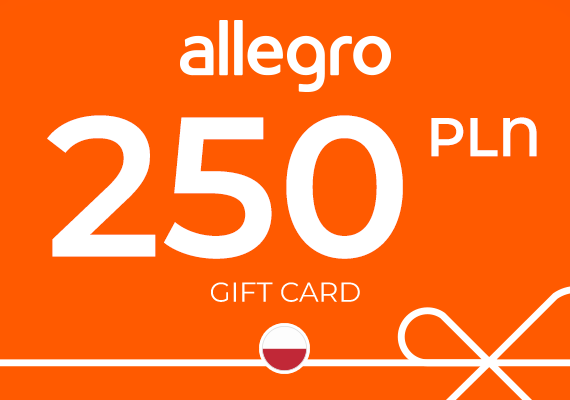 Allegro Gift Card 250 PLN (PL) Allegro Gift Card 250 PLN (PL)