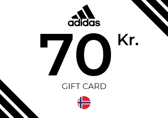 Adidas Store Gift Card 70 NOK