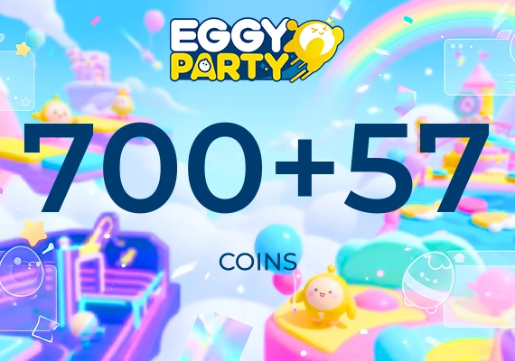 Eggy Party - 700 + 57 Eggy Coins