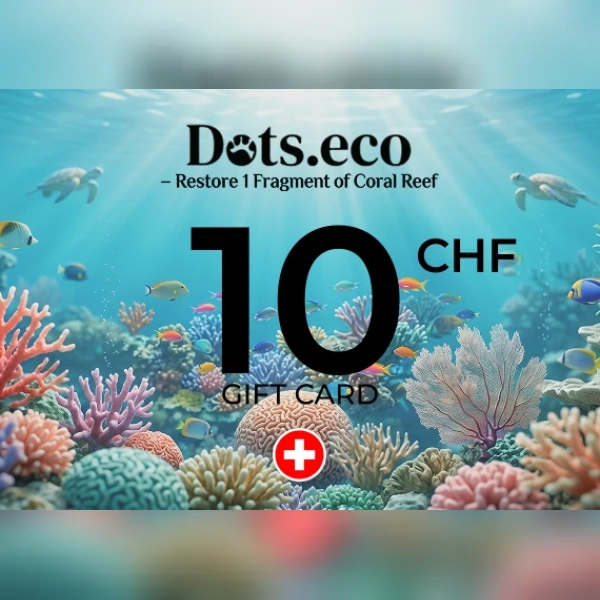 Dots.eco - Restore 1 Fragment of Coral Reef Gift Card 10 CHF Key - SWITZERLAND