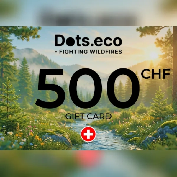 Dots.eco - Fighting Wildfires Gift Card 500 CHF Key - SWITZERLAND