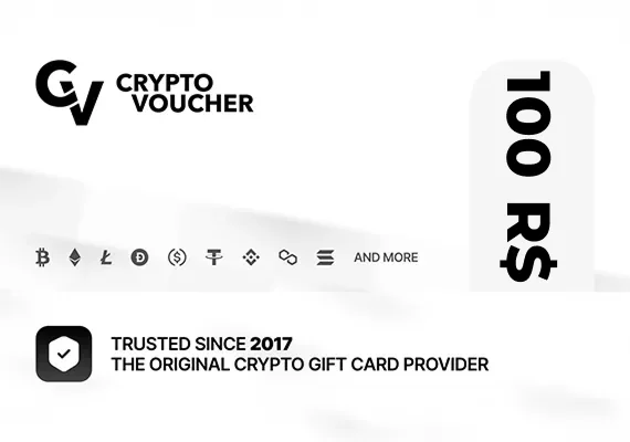 Crypto Voucher Bitcoin (BTC) 100 BRL