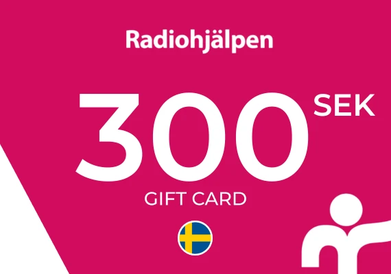 Radiohjälpen Gift Card 300 SEK
