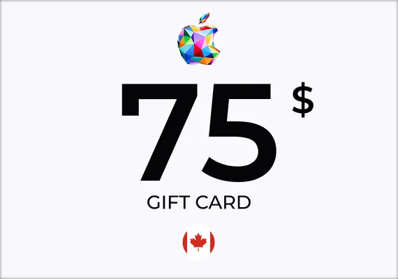 Apple Gift Card 75 CAD