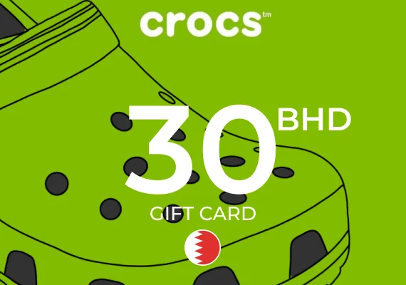 Crocs Gift Card 30 BHD