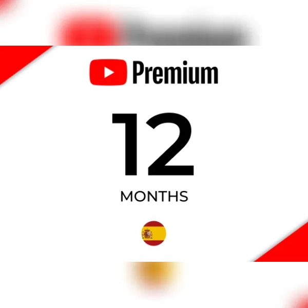 YouTube Premium 12 Months Subscription - SPAIN