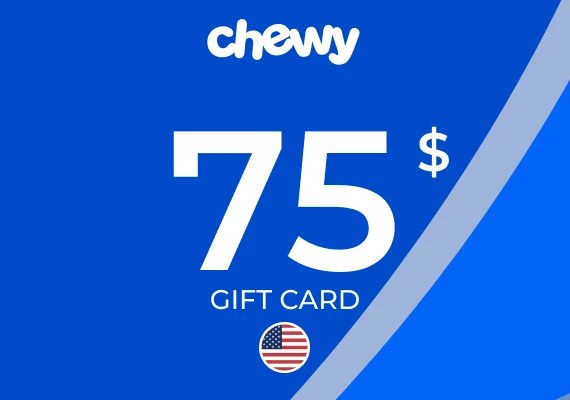 Chewy Gift Card 75 USD
