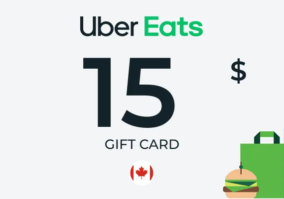 Uber Eats Gift Card 15 CAD
