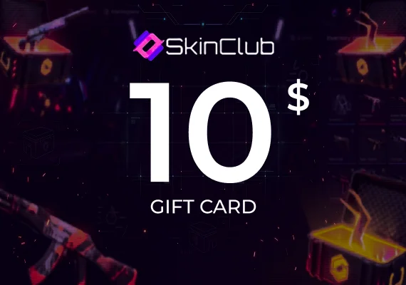Skin.Club 10 USD Gift Card