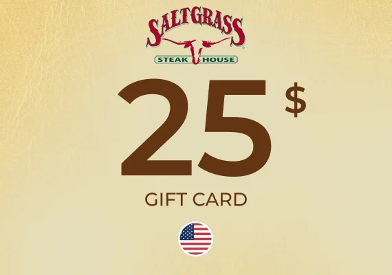 Saltgrass Steak House Gift Card 25 USD