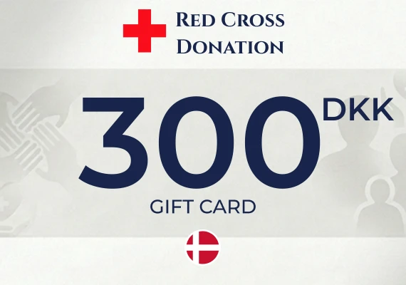 Red Cross Donation Gift Card 300 DKK