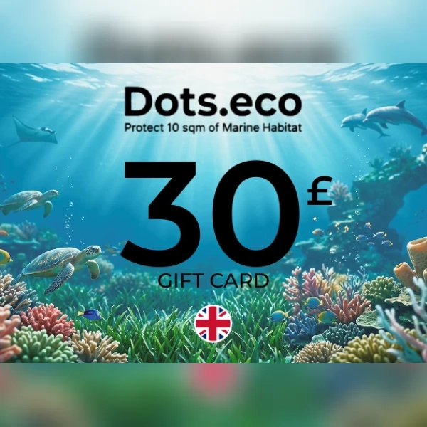 Dots.eco - Protect 10 sqm of Marine Habitat Gift Card 30 GBP Key - UNITED KINGDOM