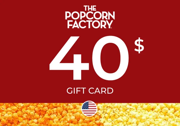The Popcorn Factory Gift Card 40 USD