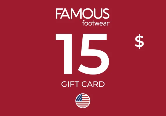 Famous Footwear Gift Card 15 USD
