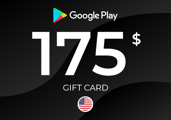 Google Play Gift Card 175 USD