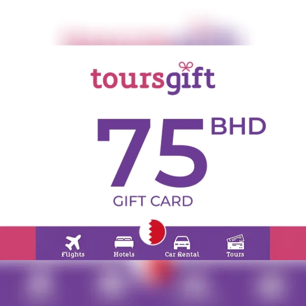 ToursGift Gift Card 75 BHD Key - BAHRAIN