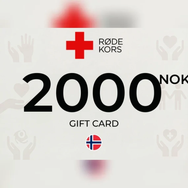 Røde Kors Donation Gift Card 2000 NOK Key - NORWAY