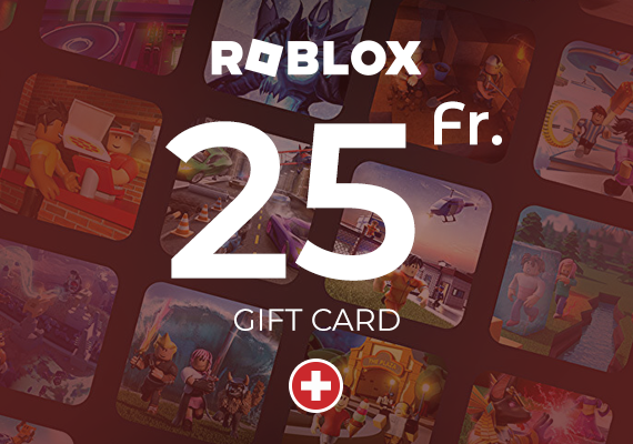 Roblox Card 25 CHF Key - SWITZERLAND