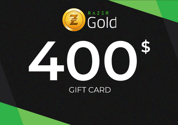 Razer Gold Gift Card 400 USD