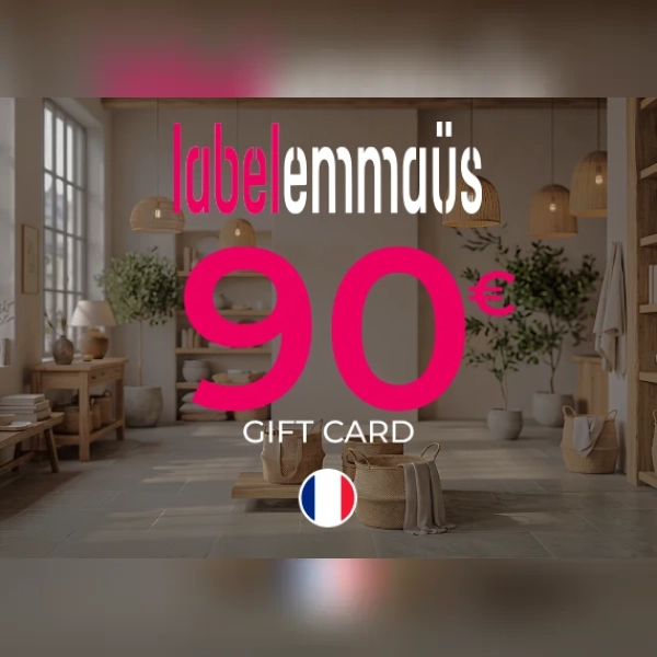Label Emmaüs Gift Card 90 EUR Key - FRANCE