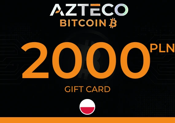 Azteco Bitcoin Voucher - On-Chain Gift Card 2000 PLN