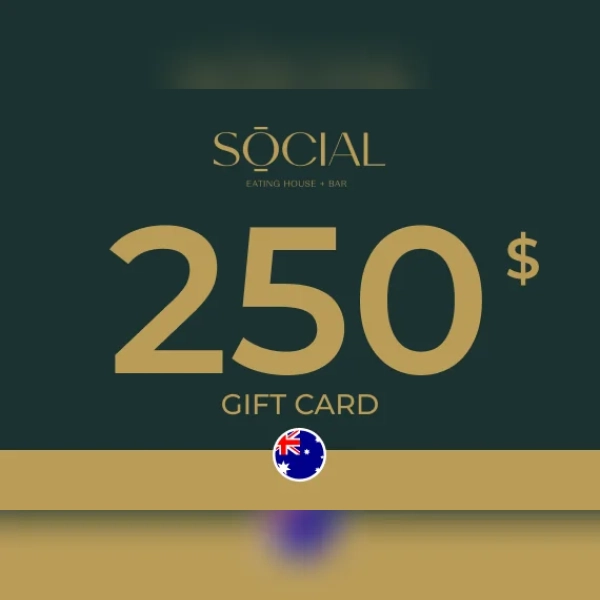 Social Eating House + Bar Gift Card 250 AUD Key - AUSTRALIA