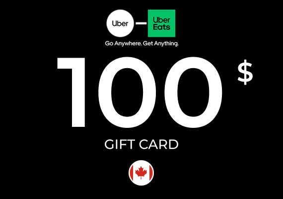 Uber Eats Gift Card 100 CAD