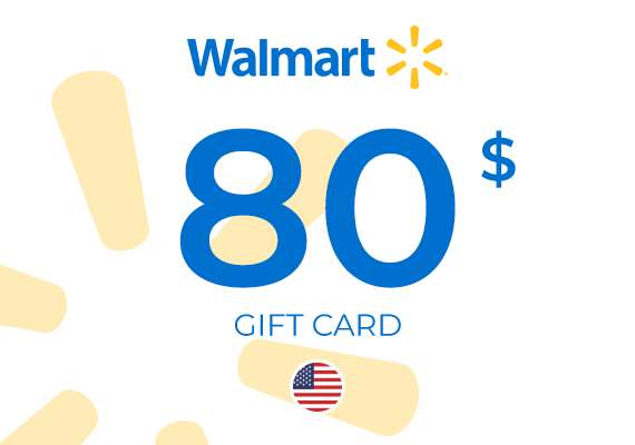 Walmart Gift Card 80 USD