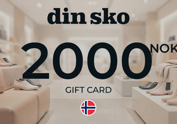 Din Sko Gift Card 2000 NOK
