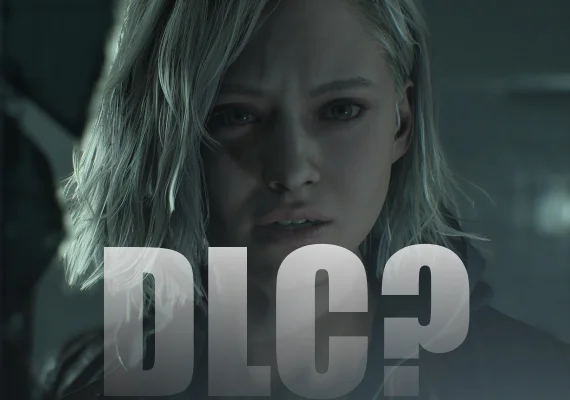 Resident Evil Requiem key art – Grace Ashcroft close-up with a DLC? caption