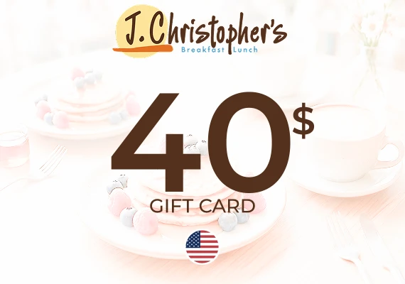 J. Christopher's Gift Card 40 USD