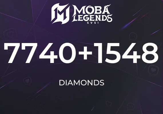 Moba Legends - 7740 Diamonds + 1548 Bonus