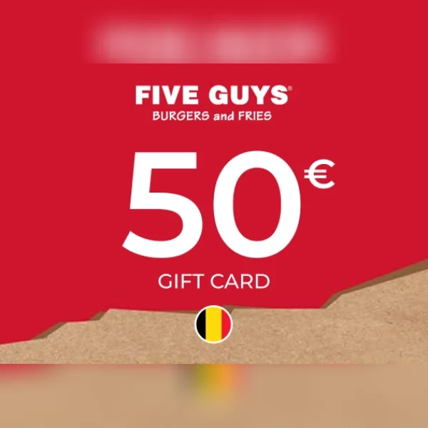 Five Guys Gift Card 50 EUR Key - GERMANY