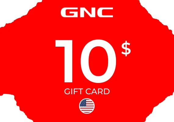 GNC Gift Card 10 USD