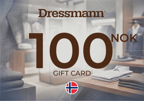 Dressmann Gift Card 100 NOK