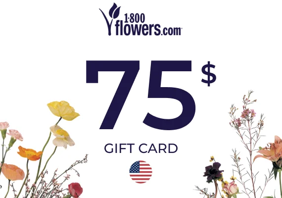 1-800-Flowers.com Gift Card 75 USD 1-800-Flowers.com Gift Card 75 USD