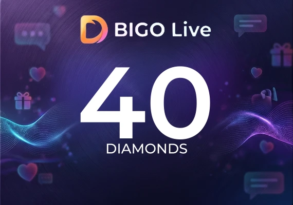 BIGO Live - 40 Diamonds