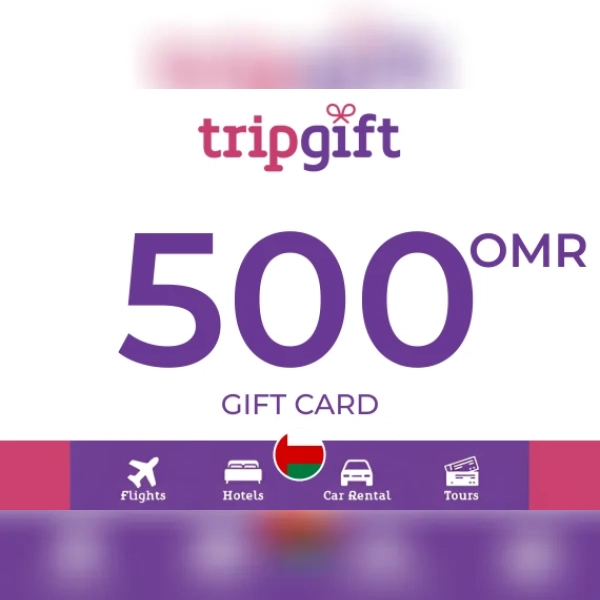 TripGift Gift Card 500 OMR Key - OMAN
