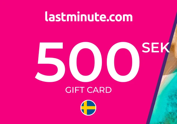 lastminute.com Travel Gift Card 500 SEK