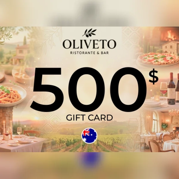 Oliveto Ristorante & Bar Gift Card 500 AUD Key - AUSTRALIA