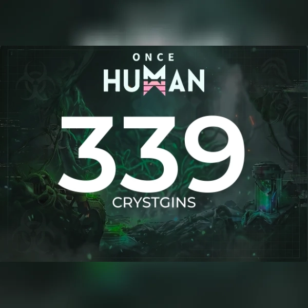 Once Human - 339 Crystgin Direct Top-Up - Global