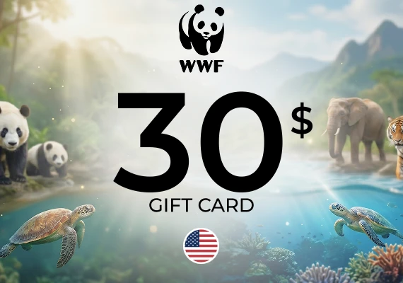 WWF Gift Card 30 USD