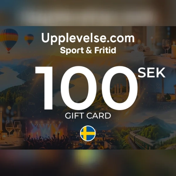 Sport & Fritid - Upplevelse.com Gift Card 100 SEK Key - SWEDEN
