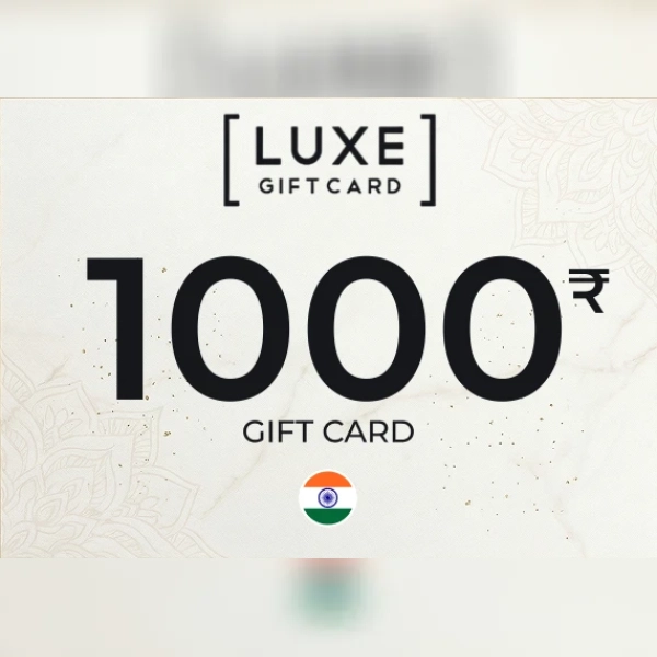 Luxe Gift Card 1000 INR Key - INDIA