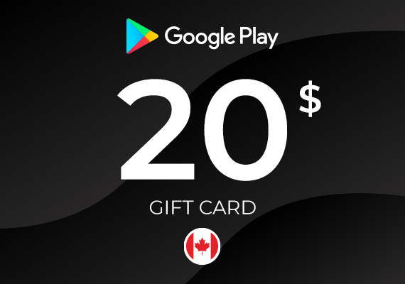 Google Play Gift Card 20 CAD
