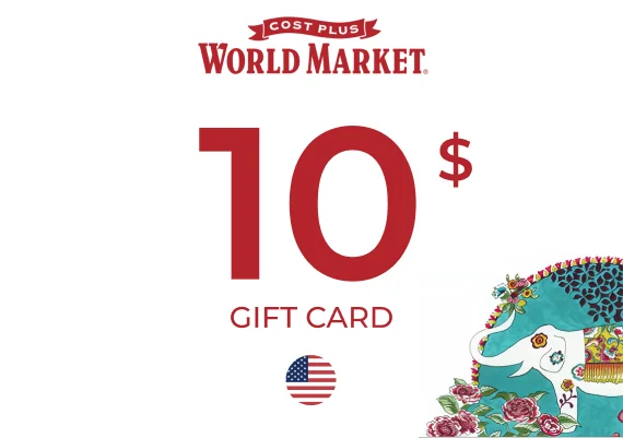 Cost Plus World Market Gift Card 10 USD
