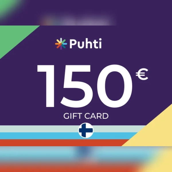 Puhti Gift Card 150 EUR Key - FINLAND