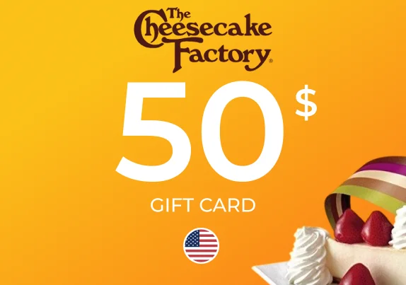 The Cheesecake Factory Gift Card 50 USD
